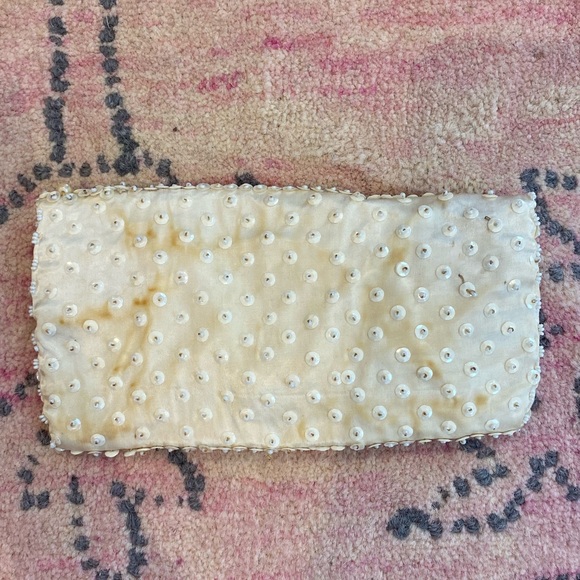 Vintage beaded evening clutch bag - Picture 9 of 9